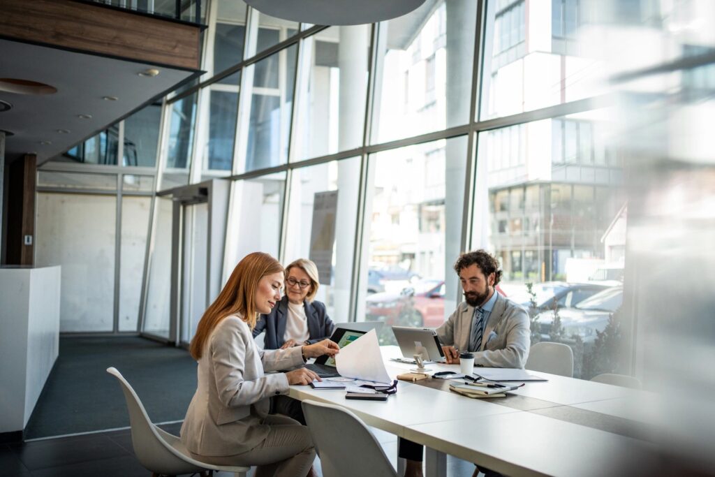 business workplace meeting